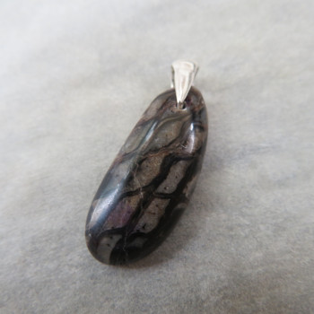 Fossil pine cone, pendant no.F1