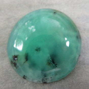 Dendritic Chrysoprase Australia; cabochon no. 2