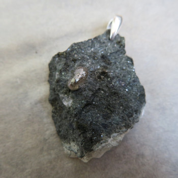 Diamond in Kimberlite pendant no.4