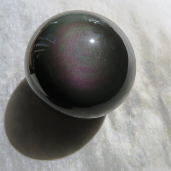 Rainbow obsidian, ball 30mm no.2