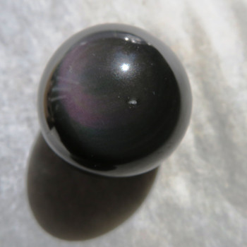 Duhový obsidián, kulička 26mm č.7
