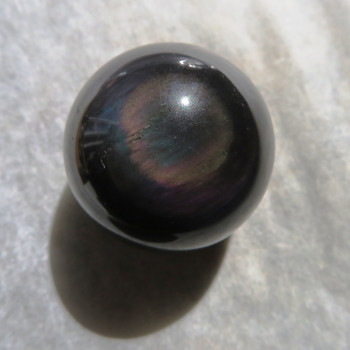 Duhový obsidián, kulička 24mm č.8