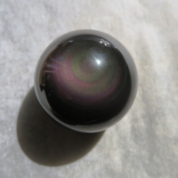 Duhový obsidián, kulička 27mm č.9