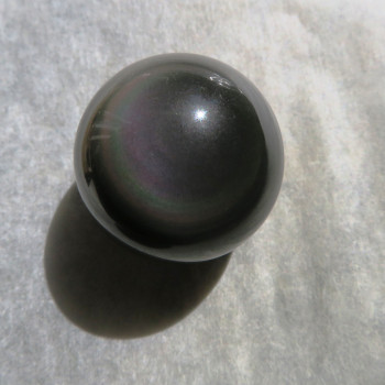 Duhový obsidián, kulička 26mm č.10