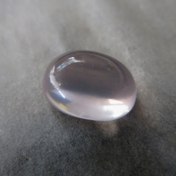 Rose quartz, extra clear, cabochon no.5
