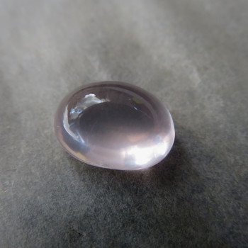 Rose quartz, extra clear, cabochon no.6
