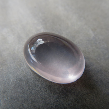 Rose quartz, extra clear, cabochon no.16