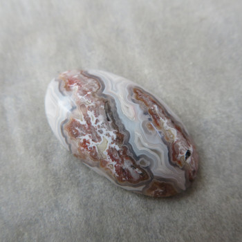 Agate lace, Mexico cabochon M5
