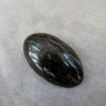 Nuummite, Greenland, cabochon no.10