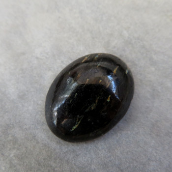 Nuummite, Greenland, cabochon no.11