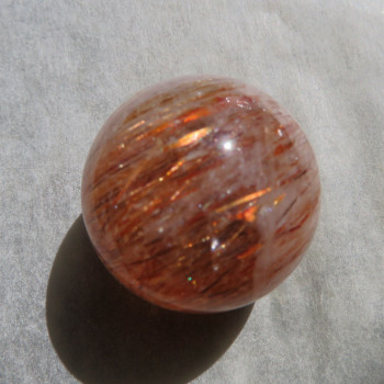  Cacoxenite sphere, Brazil, No. 2
