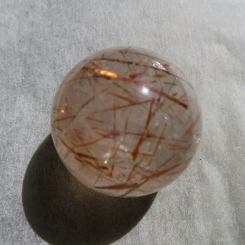  Cacoxenite sphere, Brazil, No. 5