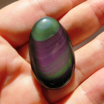 Top Rainbow Obsidian, boulder no.1