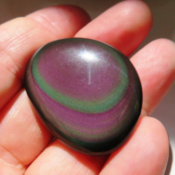 Top Rainbow Obsidian, boulder no.2