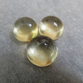 Citrine set, 6mm and 7mm No.3