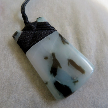 Maori amulet - Toki, Jadeite Burma No.2