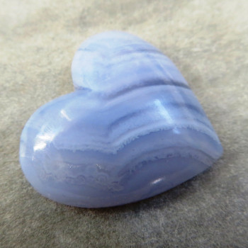 Modrý chalcedon, srdíčko č.CH2
