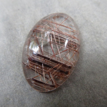 Sagenite extra - Brazil, cabochon no.E2