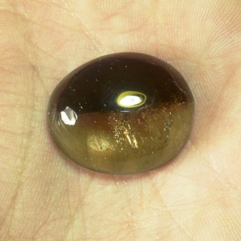 Smoky Super-Bubble Ukraine Cabochon No.7 | www.sperkove-kameny.cz