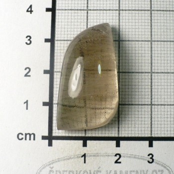 Smoky Super-Bubble Ukraine Cabochon No.8 | www.sperkove-kameny.cz