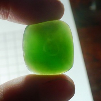 Dark Jade Poland, Cabochon No. 1 | www.sperkove-kameny.cz