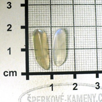 Moonstone (adular) earring pair # 2 | www.sperkove-kameny.cz