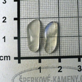 Moonstone (adular) earring pair # 4 | www.sperkove-kameny.cz