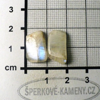 Moonstone (adular) earring pair # 8 | www.sperkove-kameny.cz