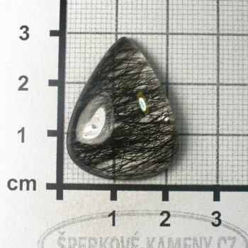 Tourmaline Crystal, Cabochon, No.31 | www.sperkove-kameny.cz