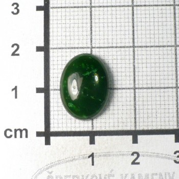 Světlý nefrit,kabošonek 12x16mm č.14| šperkové-kameny.cz