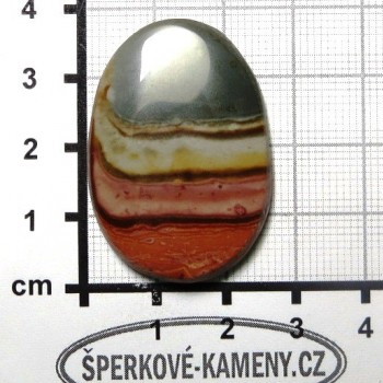 Polychromní jaspis , destička - P3 | www.sperkove-kameny.cz