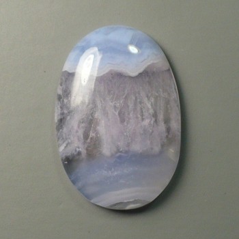 Blue Chalcedony Malawi, Cabochon No.18 | www.sperkove-kameny.cz