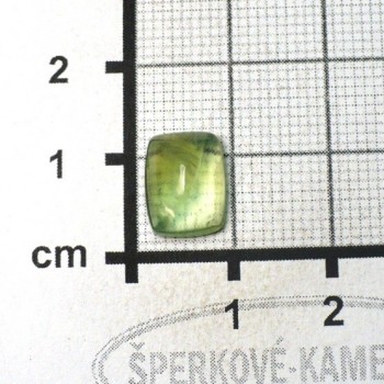 Prehnit  De Luxe,kabošon  č.34| šperkové-kameny.cz