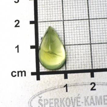 Prehnit  De Luxe,kabošon  č.41| šperkové-kameny.cz