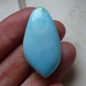 Larimar kabošon č.15| šperkové-kameny.cz