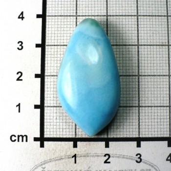 Larimar kabošon č.15| šperkové-kameny.cz
