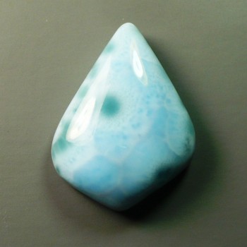 Larimar kabošon č.16| šperkové-kameny.cz