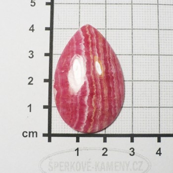 Rodochrozit, luxusní kabošon velký č.46|sperkove-kameny.cz