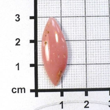 Růžový opál Peru, kabošon č.17 | www.sperkove-kameny.cz