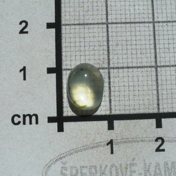 Prehnit  De Luxe,kabošon  č.46| šperkové-kameny.cz