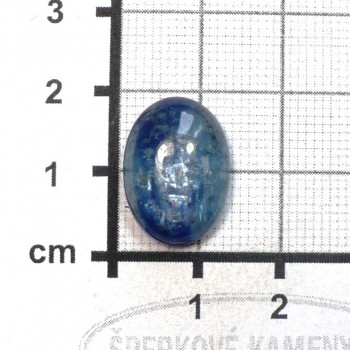  Kyanit  extra , kabošon 18x13 mm č.1| šperkové-kameny.cz