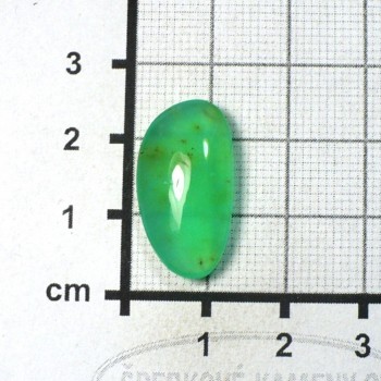 Chrysopál Tanzánie,oboustranný, č.A13 | www.šperkové-kameny.cz