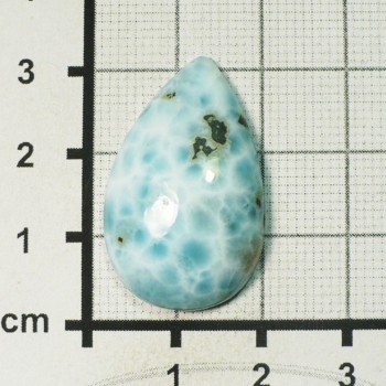 Larimar kabošon č.19| šperkové-kameny.cz