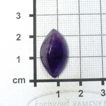 Ametyst Zambie, kabošon č.15| šperkové-kameny.cz
