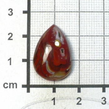 Pravý sardonyx ,Mexiko,  kabošon č. A3 | šperkové-kameny.cz