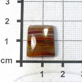 Pravý sardonyx ,Mexiko, kabošon č. A7 | šperkové-kameny.cz