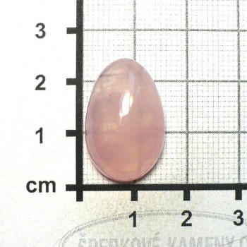 Růženín,  kabošon, Madagaskar , č.11| šperkové-kameny.cz