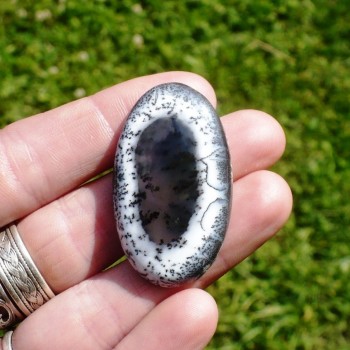 Dendritický opál, De luxe, kabošon č.19 | www.sperkove-kameny.cz