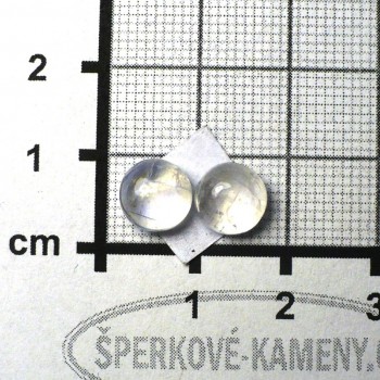 Duhový měsíční kámen, náušnicový pár č.19| www.sperkove-kameny.cz