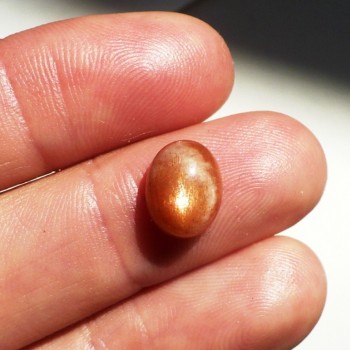sluneční kámen , kabošon 10x8mm, č.5| www.sperkove-kameny.cz